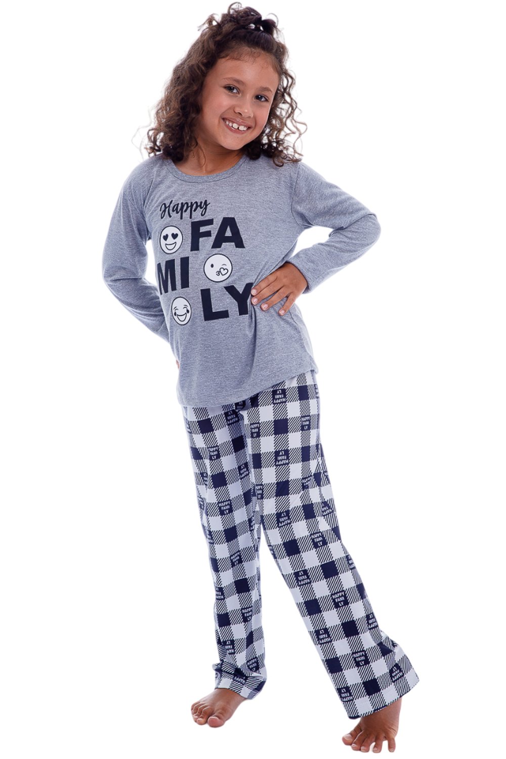 Pijama Infantil Unissex Lua Chic Family