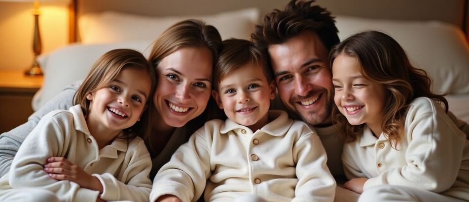 Pijama para a Família: Conforto, Estilo e União em Todos os Momentos
